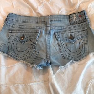 True Religion Jean Shorts